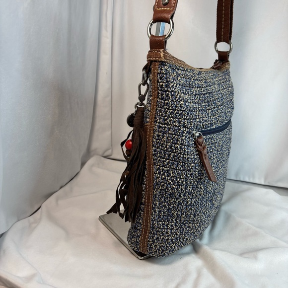 THE SAK "LUCIA CROCHET" Crossbody Purse W/ Adjustable Strap - Picture 7 of 14